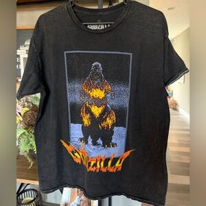 Godzilla Graphic Black Tee - Men